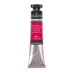 Gouache - Extra-fine - Rouge de Pyrrole clair - 683 - Tube de 21ml - Sennelier