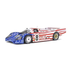 PORSCHE 956 LH 8 24H LE MANS 1986 FOLLMER MORTON AMERICA SOLIDO S1805503 1:18