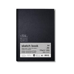 Cahier de croquis relié papier esquisse 170g/m2 50 pages A4 - Winsor&Newton