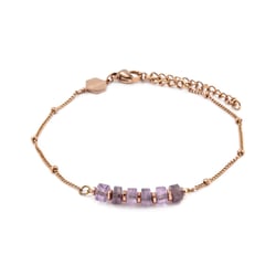 Bracelet Piana en pierres Améthyste - Sloya