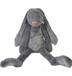Peluche Lapin Richie gris 58 cm - Happy Horse