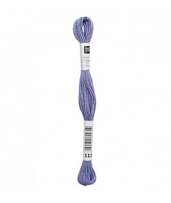 Fil à broder mouliné Uni - Rico Design 111 Violet