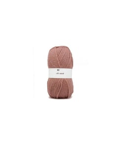 Fil de laine à tricoter Creative Soft Wool Aran - 100GR - Rico Design 08 Rose