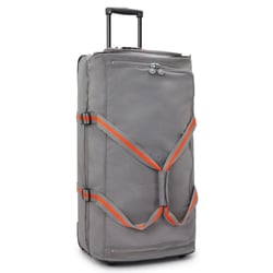 Grand sac de voyage à roulettes Kipling TEAGAN L - 77 CM Inviting Grey