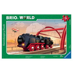 Puzzle cadre 15p locomotive à vapeur / brio - Ravensburger