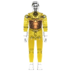 Micronauts - Figurine ReAction+ Time Traveler (Translucent Yellow) 10 cm