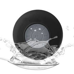 Enceinte Bluetooth Waterproof Kit Mains Libres Iphone Smartphone Tablette Noir YONIS