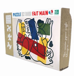 Les Plongeurs de Léger - Puzzle Michèle Wilson