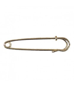 Epingle à Kilt classique Or 70 MM X 1 - Union Knopf Or