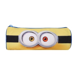 Les Minions - Trousse Scolaire Ronde - Jaune - Bagtrotter