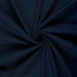 Tissu Coton uni Sonata Bleu marine - Au mètre