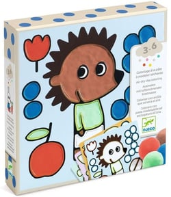 Coloriage à la pâte à modeler séchante Coquins du jardin - Djeco