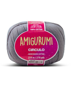 Circulo Amigurumi 125g – Le Fil Parfait pour Vos Créations au Crochet 8797 Gris