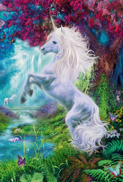 Puzzle 60 pièces - Licorne dans le Jardin Enchanté - Schmidt Spiele