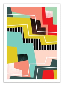 Affiche - Colorblock - Susana Paz