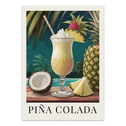 Affiche 30x40 cm - Pina Colada - Andreas Magnusson