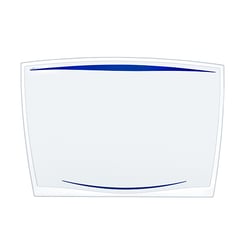 Sous-main avec rabat antireflet ice Blue Blanc / Bleu - CEP