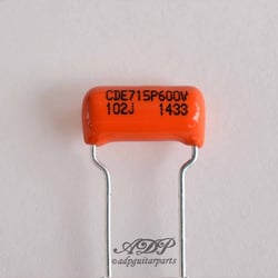 Condensateur Sprague Orange Drop Tone 1nF .001uF 600V SPR.001