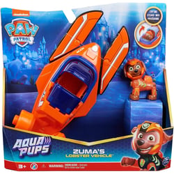 Paw Patrol Pat' Patrouille Aqua Pups - Voiture et Figurine Zuma