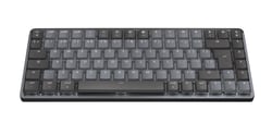 Clavier d'ordinateur - Logitech MX Mechanical Tactile Silencieux - Graphite - Mécanique