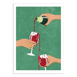 Affiche 30x40 cm - Cheers Girls - Raissa Oltmanns