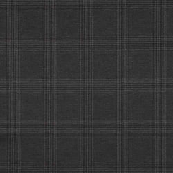 Tissu Jersey Milano motif Prince de Galles sur fond Gris - Au mètre