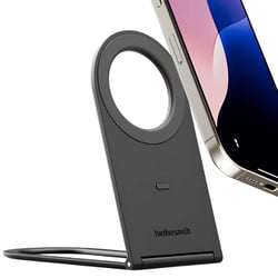 Twelve south Support MagSafe pour iPhone Ultra Fin Pliable Série Curve Nano Gris