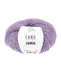 Pelote Luma — Soie, Alpaga & Laine Vierge — Lang Yarns 0046 violet