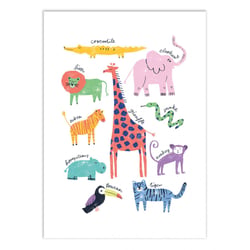 Affiche 30x40 cm - Animals - Maja Tomljanovic