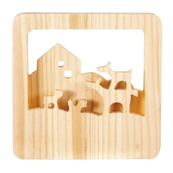 Veilleuse en bois Musiciens de Brême - Egmont Toys