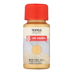 Peinture pour textile - or nacré - Talens Art Creation - 50ml