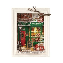 Puzzle 3D 122 pièces - Atelier de jouets du Père Noël - Figured'Art