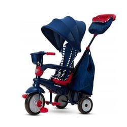 Tricycle  Swirl bleu rouge