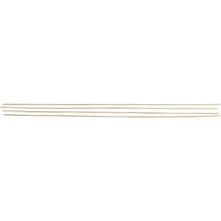 Barre métallique, L : 45 cm, d 2 mm, couleur laiton, 5 pièces/ 1 Pq.