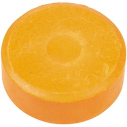Pastilles aquarelles, H : 16 mm, d 44 mm, orange, 6pièces/ 1 Pq.