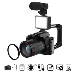 Appareil Photo Numérique 64MP Vision Nocturne 4K WIFI Batterie Longue Durée YONIS
