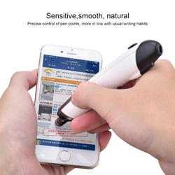 Souris Sans Fil 6 Boutons Avec Stylet Et Fonction Laser Rouge Blanc YONIS