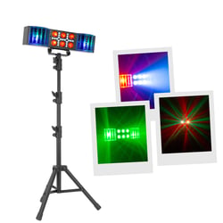 BoomTone DJ Twin Derby Effets à LED