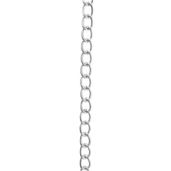 Chaîne maille jaseron Ø6,4mm Argent Au mètre