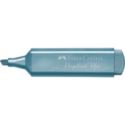 Surligneur TL 1546 Faber-Castell bleu brillant métallisé
