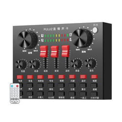 Table De Mixage Bluetooth Kit Microphone Studio Avec Bras Et Support Métal Noir YONIS