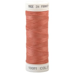 Fil à coudre polyester 100m made in France - rouge pastèque 212
