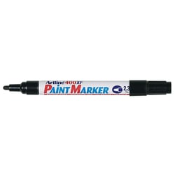 Marqueur 'Paint 400 XF' permanent indélébile pointe conique 2,3 mm noir ARTLINE