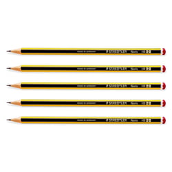 Crayon graphite STAEDTLER Noris - Lot de 5 - Hexagonal - Mine HB 2 mm