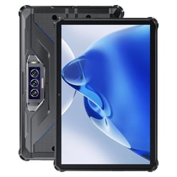 Tablette Durcie 4G 10.1 Pouces Android 13 8GB RAM 256GB ROM Double SIM, Bleu YONIS