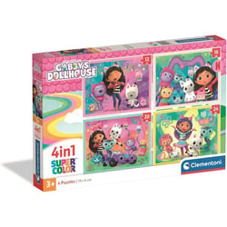 Puzzle 4 en 1 - Gabby's Dollhouse