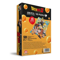 Dragon Ball Z - Puzzle effet 3D Goku Saiyan 100 pièces - SD toys