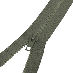 Fermeture injectée séparable idéale blouson - vert kaki foncé