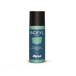 Peinture acrylique - Vert menthe - Tous supports - Opaque - Indélébile - Darwi - 80ml