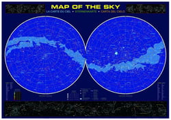 Puzzle 1000 pièces - Carte du Ciel - Eurographics